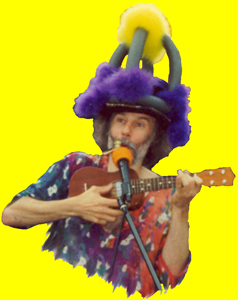 Micha mit Ukulele